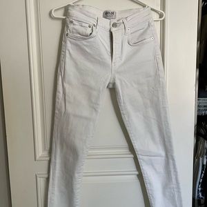 Agolde Riley high rise straight jeans